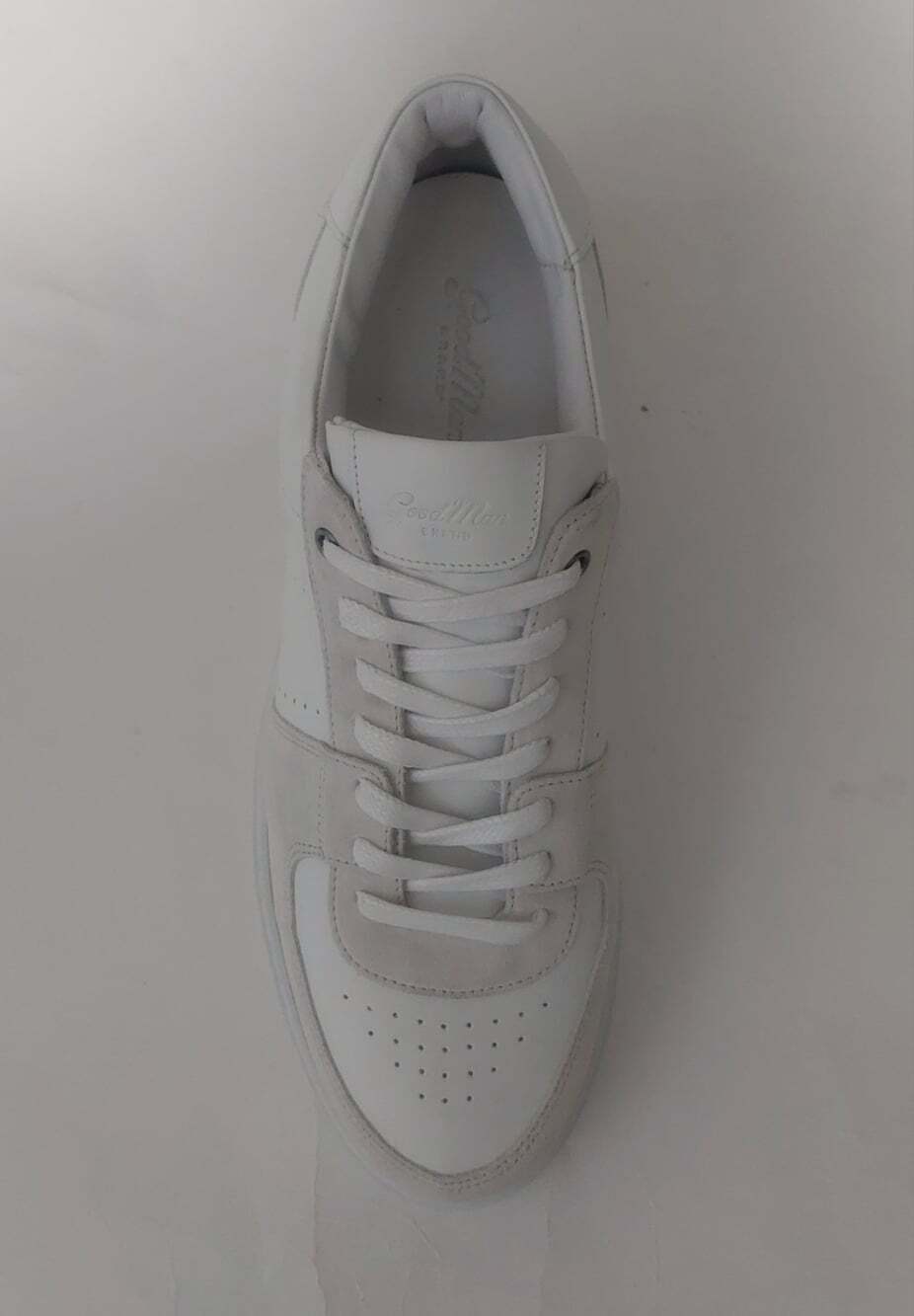 Good Man Brand Legend London Low Top Sneakers White Leather Shoes Mens 11 - Picture 2 of 9